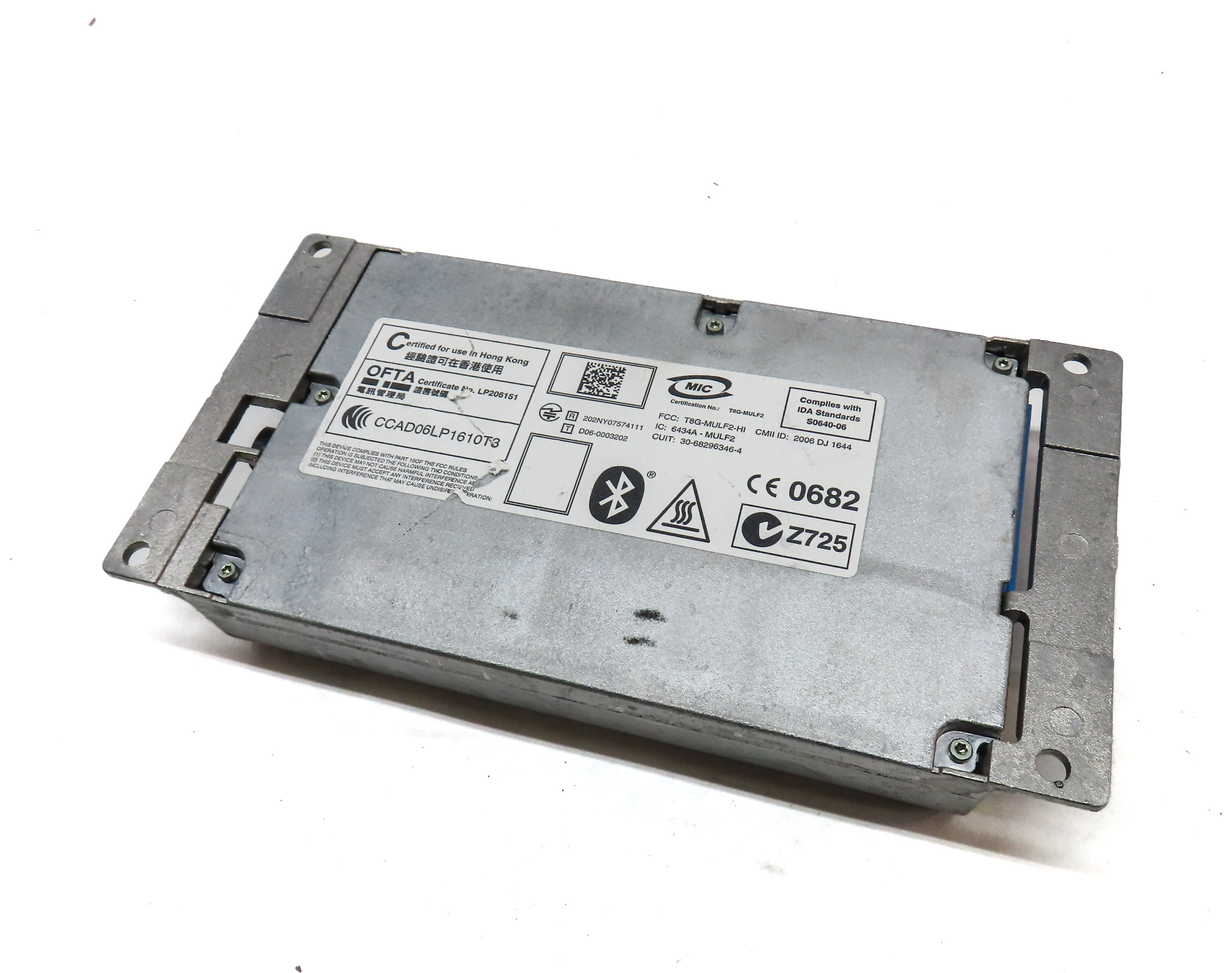2011 BMW X5 (E70) MULF 2 HIGH BASIS SVS BLUETOOTH COMMUNICATION CONTROL MODULE — exact item pictured